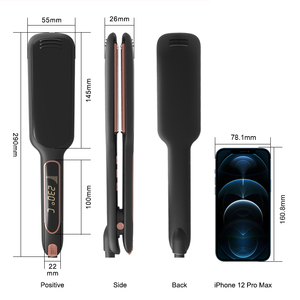 Vente en gros de votre logo fer à lisser plat professionnel à infrarouge fer à lisser outils de coiffure <span class=keywords><strong>plancha</strong></span> de cabello - Product Image 3