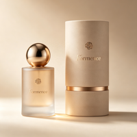 Bouteilles de parfum en verre personnalisables avec pulvérisateur à sertir de 15 mm, boîte de 30 ml, 50 ml, 100 ml, flacons de parfum vides en verre