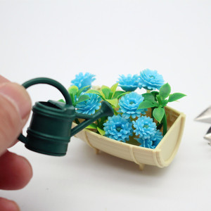 Mini giardino bollitore per casa delle bambole da giardino cesoie strumenti pala giardino esterno decorazione microscopica - Product Image 3