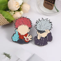 Accessoires de personnage de film animé classique en vrac, badges en métal, épingle de revers en émail mignon