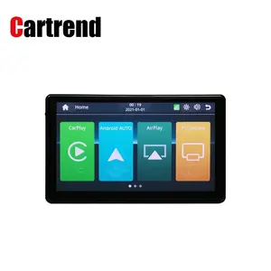 Neuer GPS Wifi BT 5.0 Bildschirm Tragbarer CarPlay Navigation Motorrad GPS Android Auto Display iPhone AirPlay Spiegel Link Player