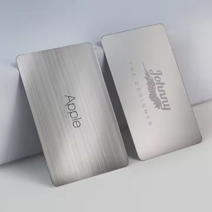 Tarjeta Metálica NFC de Acero Inoxidable con Acabado Espejo, Tarjeta Metálica NFC Grabada con Láser, Tarjeta Metálica VIP Negra para Programas de Fidelización y Negocios - Product Image 4