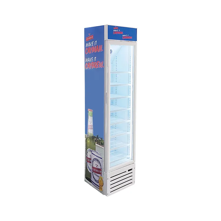 MEISDA NEW SC145BG 1455l frigorifero verticale per bevande alla birra con porta in vetro commerciale in vendita