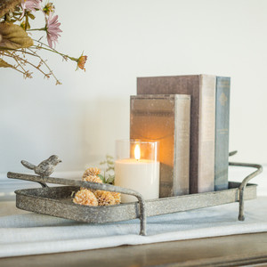 Cổ Điển Thanh Lịch Hình Chữ Nhật Kim Loại <span class=keywords><strong>Handmade</strong></span> Antique Vườn Trồng Đứng Chim Chức Năng Trang Trí Cho Nhà Vườn Bàn - Product Image 3