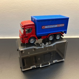 CPC ASTM EN71 Collector's <strong>Edition</strong> 1:64 1:50 Scale Alloy Engineering Truck Set Unisex Storage &amp; Display Box Children's Toy Gift - Product Image 1