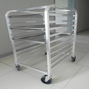 Carrito de Aluminio Ecológico para Bandejas de Panadería, con Ruedas, para Bandejas de Horno de 40*60 - Product Image 2