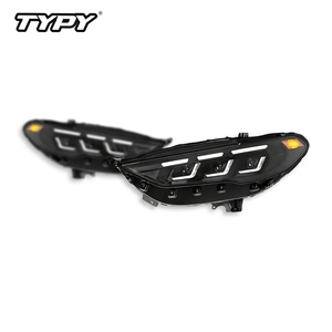 TYPY for 2017-2021 Ford Mondeo <b>headlight</b> Mustang-style <b>LED</b> lens with daytime running lights and sequential turn signals - Product Image 2