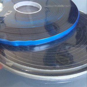 PVC Foam Sealing <b>Strips</b> Blue Film Adhesive For Glass Curtain Walls Insulating Glass Dustproof Exterior Wall Sealing - Product Image 1