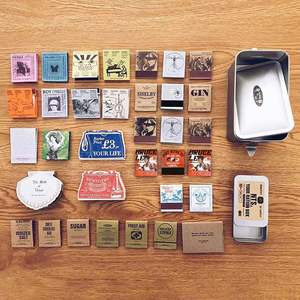 En promotion <span class=keywords><strong>Livre</strong></span> en papier personnalisé Matches Matchbook Cadeaux Match <span class=keywords><strong>Les</strong></span> <span class=keywords><strong>couleurs</strong></span> peuvent être personnalisées Boîte d'allumettes mince en papier brun Offre Spéciale - Product Image 4