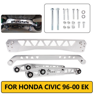 Honda Civic 96-00 EK อะลูมิเนียมอัลลอยรองรับแท่งกันโคลงแขนสวิงบาร์ผสม LCA006เงิน - Product Image 2