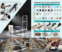 Fabricante Profesional de Barriles de Pilates con Estructura de Roble Macizo, Personalización de Marca, Equipo para Estudio de Yoga, Suministro de Gran Cantidad