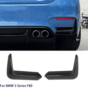 สเกิร์ตข้างคาร์บอนไฟเบอร์ทรง 3 มิติ สำหรับรถซีรีย์ 3 รุ่น F30/M3 F80 ซีดาน ปี 2013-2019 - Product Image 1