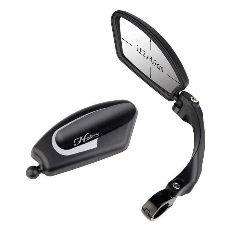 Adjustable Aluminum Stainless Steel Bicycle Rearview
