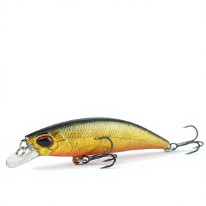 Esca <span class=keywords><strong>Artificiale</strong></span> a Forma di Microorganismo Simil-Squalo <span class=keywords><strong>con</strong></span> Ami, 64mm 4g, in ABS, per <span class=keywords><strong>Pesca</strong></span> in Acqua Dolce e Bass - Product Image 1