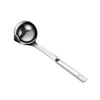 Séparateur d'huile en acier inoxydable, cuillère à soupe robuste, résistante aux hautes températures, ustensile de cuisine de qualité alimentaire pour usage domestique et commercial