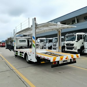 โรงงานจำหน่ายรถบรรทุกขนส่งรถยนต์ ISUZU มาตรฐานยูโร 4 และยูโร 6 มีรถพวงมาลัยซ้ายและขวาให้เลือก - Product Image 4