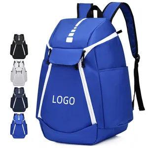 Mochila de basquete personalizada com logotipo masculino, mochila escolar casual esportiva para treinamento de equipes de futebol, academia e esportes, mochilas para treinamento de equipes de jovens