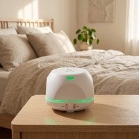 Diffuseur d'arômes ultrasonique USB 150 ml, humidificateur d'huiles essentielles, lumière LED changeante de couleur pour la maison, l'hôtel, la voiture
