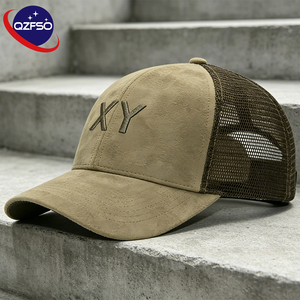 QZFSO Manufacture Custom 3d Embroidery Logo Distressed Snapback <b>Hat</b> High Quality 6 Panel Plain Gorras Dad Baseball Cap - Product Image 1