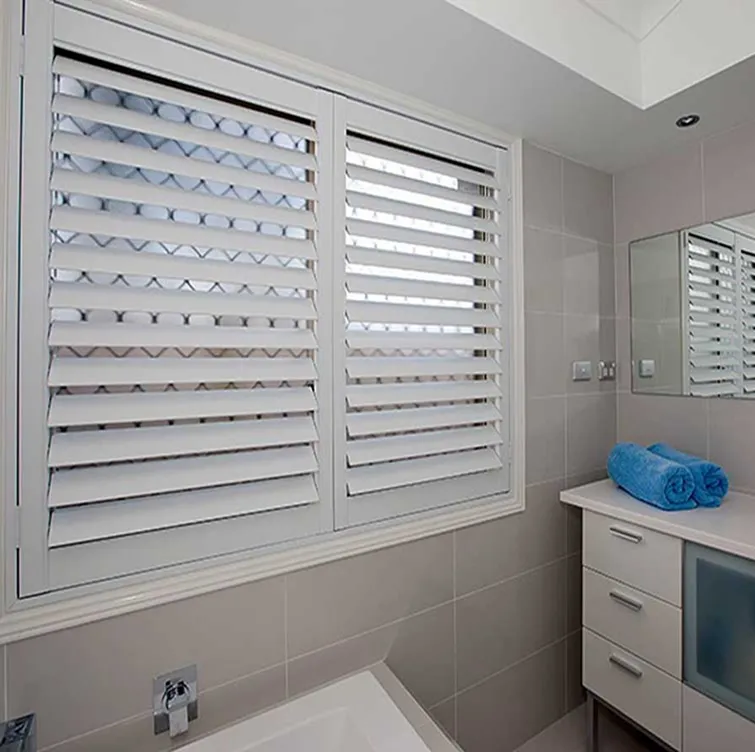 Top supply customizable window blinds plantation shutters on windows