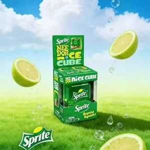 En gros, Jouet à presser anti-stress sensoriel souple en forme de cube de glace, aux couleurs Rouge, Vert, Orange, modèle Pepper Nice Cube Dream Drop Needoh - Product Image 4