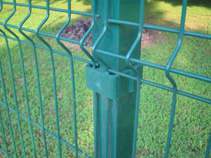 Fournisseur de clôtures Clear View, clôture extérieure en <span class=keywords><strong>PVC</strong></span> enduit, clôture en treillis soudé 3D, panneau de clôture en treillis métallique - Product Image 4