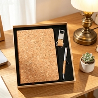 Personalisiertes Geschenkset UV-Bedruckter Schlüsselanhänger Stift Kartenhalter Marketing-Geschenk Großhandel Angepasste Büro Firmen Werbegeschenke