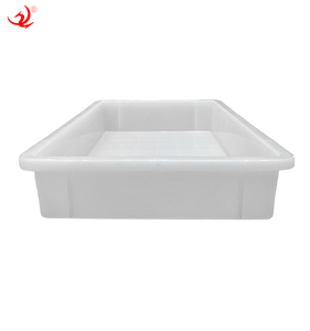 Récipient de stockage plat de congélation peu profond de qualité alimentaire/bac/plateau assiettes et bols en plastique durables pour usine alimentaire - Product Image 3