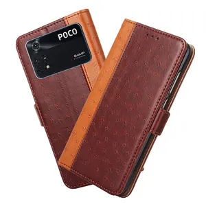 Fashion Case For Xiaomi M5S Poco X4 M4 X3 GT M3 Leather Wallet Phone Case for Xiaomi MIX4 MIX3 MIX2S Mobile Cover Bags