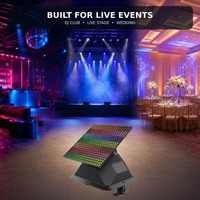 Panel de Luz LED Estroboscópico Móvil de 90W, 441 Píxeles RGB, 162 Canales DMX512 RDM para Bares y Festivales