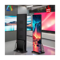 Display pubblicitario digitale ultrasottile Video Poster Monitor a schermo a Led grande centro commerciale Free Stand Ultra sottile scorrimento Poster Display