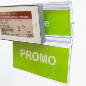 Digitale <span class=keywords><strong>supermercato</strong></span> per montare una promozione carta di estrusione di plastica di dati elettronici striscia per l'etichetta esl prezzo titolare tag - Product Image 2