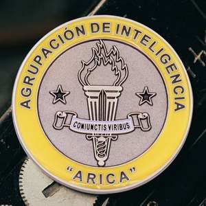 Medalla Conmemorativa Personalizada de las 12 Constelaciones, Chapada en Oro, con Esmalte Suave 3D, Diseño Americano - Product Image 6