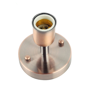 Small Home Decor Table Lamp with <strong>Black</strong> White Silver Bronze Fixtures Lamps Holder Screw Bulb Lamp Base <strong>Fitting</strong> <strong>Light</strong> <strong>Fitting</strong> - Product Image 2