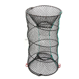 Pièges <span class=keywords><strong>à</strong></span> anguilles noires, pièges <span class=keywords><strong>à</strong></span> ressort, cage <span class=keywords><strong>à</strong></span> crabes pour la <span class=keywords><strong>pêche</strong></span> aux <span class=keywords><strong>écrevisse</strong></span>s - Product Image 1