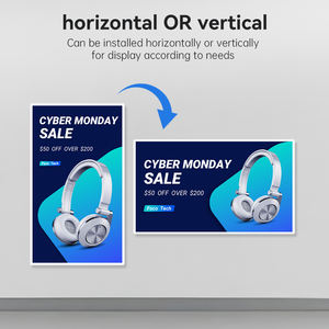 จอแสดงผลดิจิทัลขนาด 21.5 นิ้ว ความละเอียด 1080P บางเฉียบ 2.8 ซม. 4-Core รองรับ Cloud Remote แสดงผล 8 โซน ใช้ไฟ 110-240V รับประกัน 1 ปี - Product Image 5