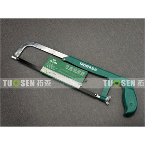 Tuosen DIY Hacksaw Frame 580mm Steel Pipe Interchangeable Head Woodworking <b>Saw</b> with 13mm Kerf Width 12in Max Cutting Diameter - Product Image 1