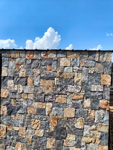Carreaux d'ardoise en pierre de château rouillée et grise naturelle Revêtement mural aléatoire et rugueux pour sol et mur extérieurs - Product Image 3