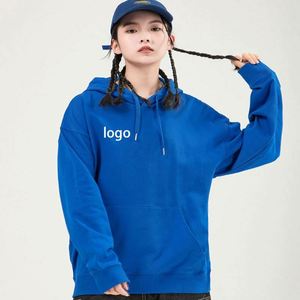 OEM Custom Hoodies Men <b>Drop</b> Shoulder 350GSM Cotton Hoodie Logo Print for Gym Training Daily Casual Wear - Product Image 6