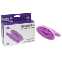 Aphrodisia Klitoris-Saugvibrator - Wasserdichter Silikon-Vibrator mit 7 Geschwindigkeiten, Starker Saugkraft, Batteriebetriebener Intim-Massager für