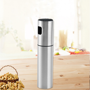 Kitchen Baking Push Spray Can Stainless Steel Olive Oil and Vinegar Sprayer Cooking Spray Bottle Kitchen Gadgets