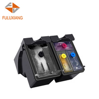 FULUXIANG Kompatibel 61 XL 61XL Kartrid Tinta Inkjet Berwarna untuk Printer HP DeskJet1000 1010 1050 1510 3000 4500
