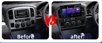 Cadre de Tableau de Bord Radio Android 9 Pouces pour SUZUKI Grand Vitara XL-7 2001-2006, Kit Façade DVD Voiture, Accessoires d'Intérieur en Gros