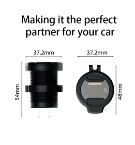Cargador Rápido Modificado para Motocicleta <span class=keywords><strong>de</strong></span> 51W, Adaptador <span class=keywords><strong>de</strong></span> Cargador USB C para Auto, 5V3A, Carga Rápida para Teléfono Móvil, <span class=keywords><strong>iPhone</strong></span> 16 - Product Image 2