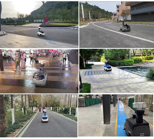 自動ナビゲーション巡回商業用インテリジェントセキュリティロボット工場パーク巡回ロボット（火災検知用サーマルカメラ搭載） - Product Image 6