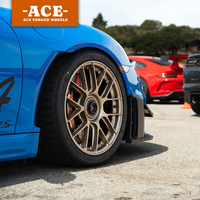 Rines Monobloque Forjados de 19, 20, 21 y 22 Pulgadas, Rines de Carreras 6061, Rines de Aleación con Bloqueo Central Personalizados para Porsche