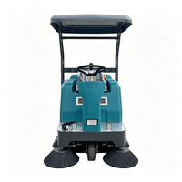 Machine de balayage routier diesel haute performance pour le nettoyage des débris de chantier, équipement de balayage routier