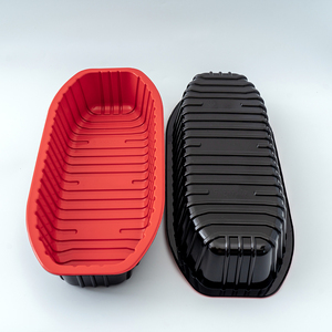 Tùy Chỉnh Dùng Một Lần Trái Cây Bao Bì Hộp Nhựa Thực Phẩm Cấp Chất Liệu Với Nắp Đậy Cho Gà Bánh Sandwich Và Thực Phẩm Lưu Trữ - Product Image 4