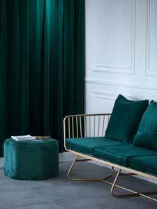 Nordique moderne Simple luxe ensemble combinaison salon meubles métal <span class=keywords><strong>fer</strong></span> <span class=keywords><strong>forgé</strong></span> cadre velours <span class=keywords><strong>canapé</strong></span> sectionnel - Product Image 5