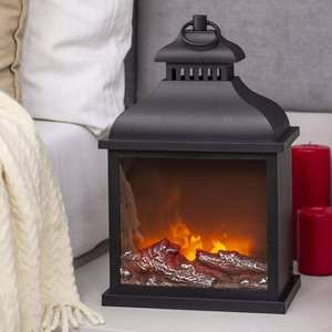 Linterna <span class=keywords><strong>LED</strong></span> para <span class=keywords><strong>Chimenea</strong></span> de 30 cm con <span class=keywords><strong>Efecto</strong></span> de Llamas <span class=keywords><strong>LED</strong></span> Danzantes, Simulación Dinámica, Funciona con Batería, Lámpara de Llama <span class=keywords><strong>LED</strong></span> - Product Image 2